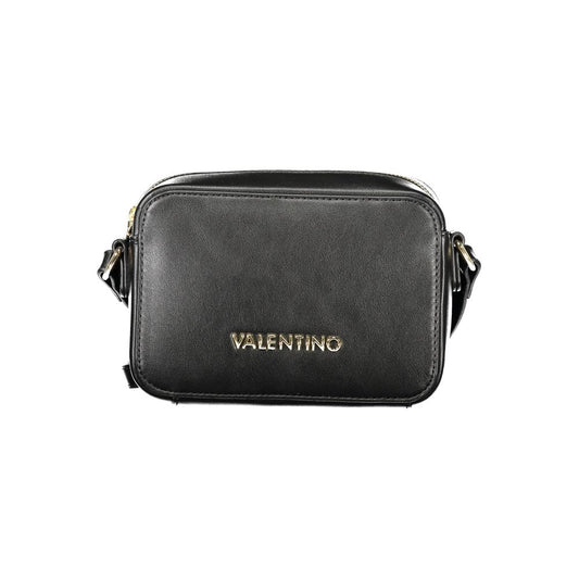 Mario Valentino Nero Poliuretano Women Shoulder Bag Mario Valentino