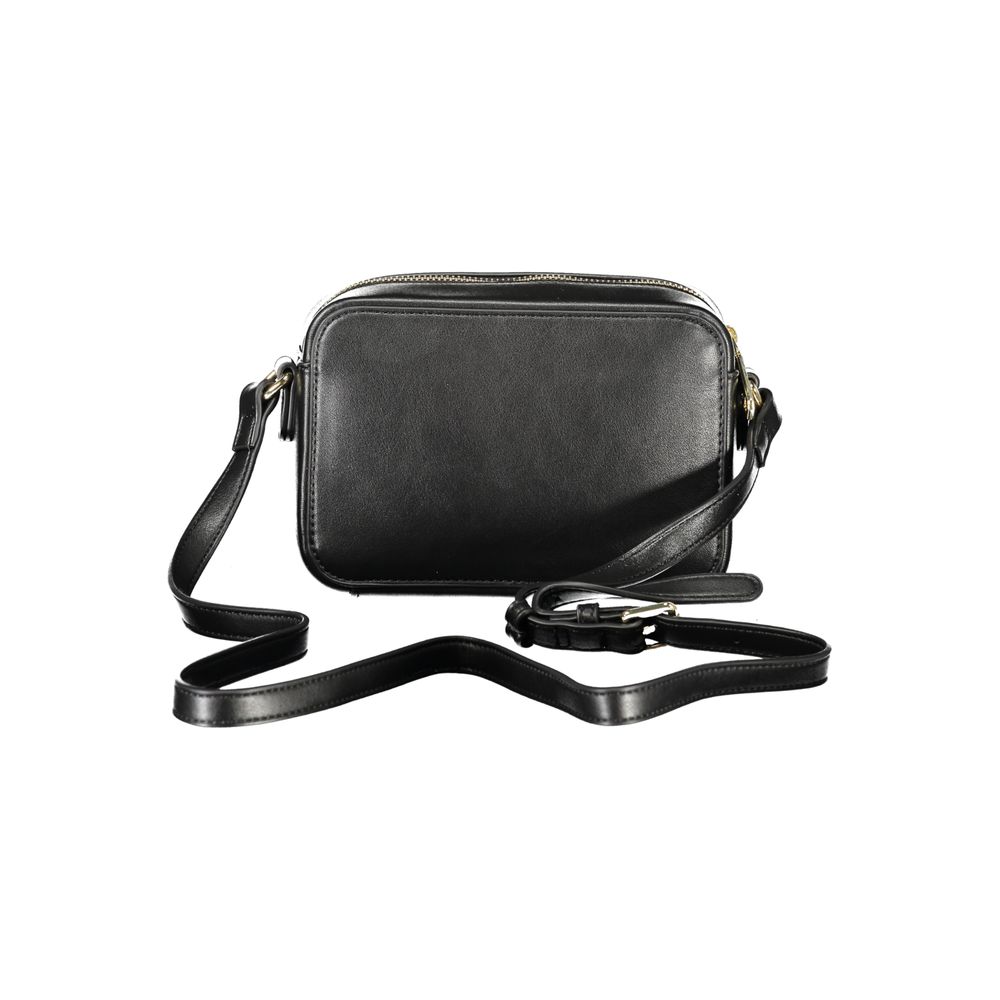 Mario Valentino Nero Poliuretano Women Shoulder Bag Mario Valentino