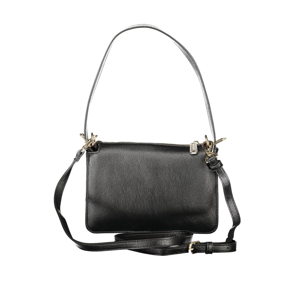 Mario Valentino Black Polyurethane Women Handbag Mario Valentino