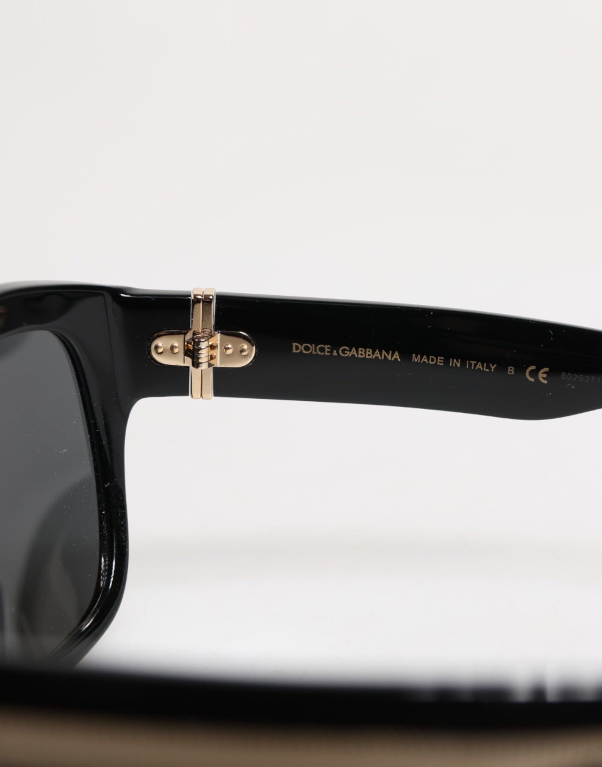 Dolce & Gabbana Black Square Acetate Frame DG4398-F Eyewear Sunglasses Dolce & Gabbana