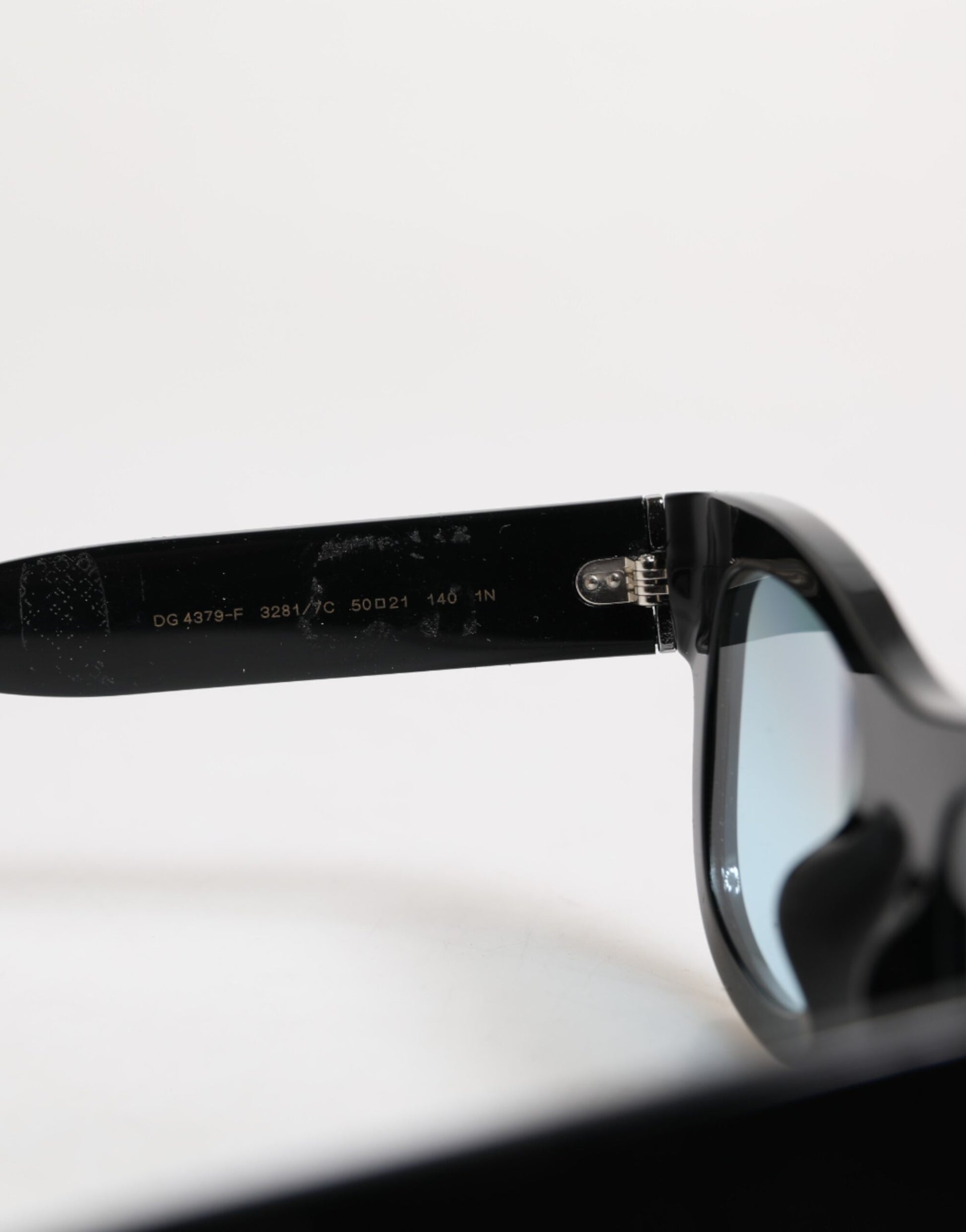 Dolce & Gabbana Blue Black Marbled Metal DG2215K Eyewear Sunglasses Dolce & Gabbana