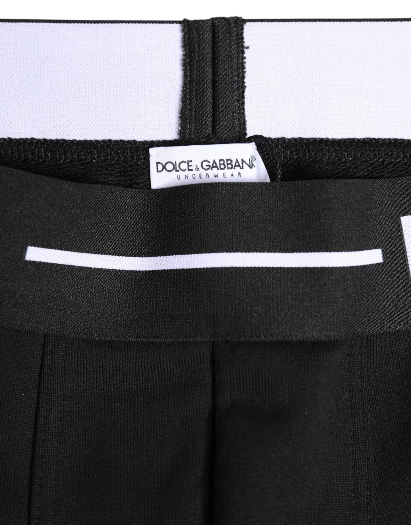Dolce & Gabbana Black Cotton Stretch Regular Boxer Underwear Dolce & Gabbana