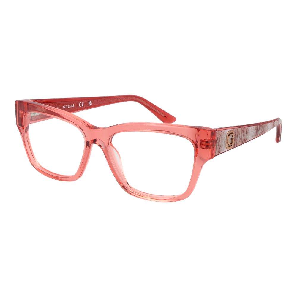 Guess Red Women Glasses Frame