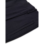 Bottega Veneta Navy Blue Cotton Casual Pants