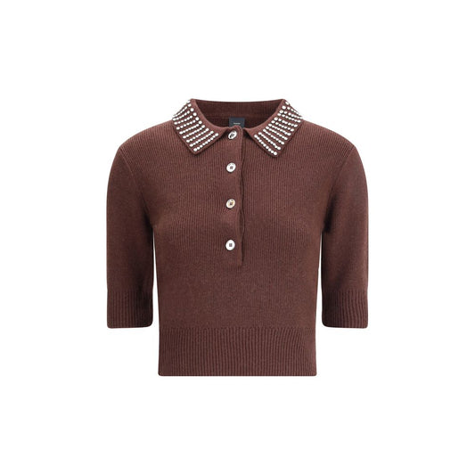PINKO Emilia Sweater with strass PINKO
