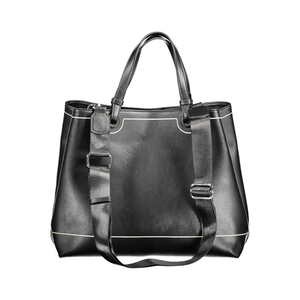 BYBLOS Black Polyethylene Handbag BYBLOS