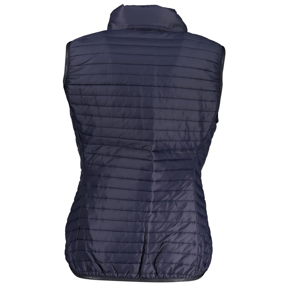 Napapijri Blue Polyester Jackets & Coat Napapijri