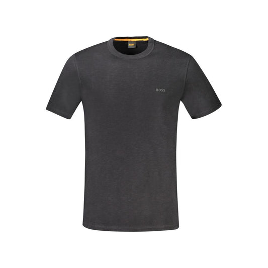 Hugo Boss Black Cotton T-Shirt Hugo Boss
