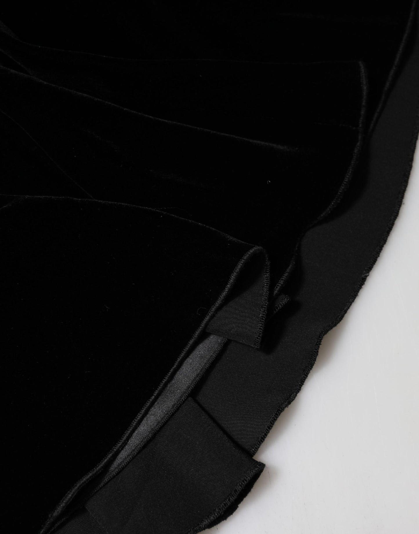 Dolce & Gabbana Black High Waist Fit Flared Midi Skirt Dolce & Gabbana