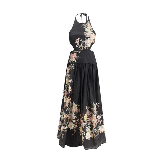 Zimmermann Tallow Midi Dress Zimmermann