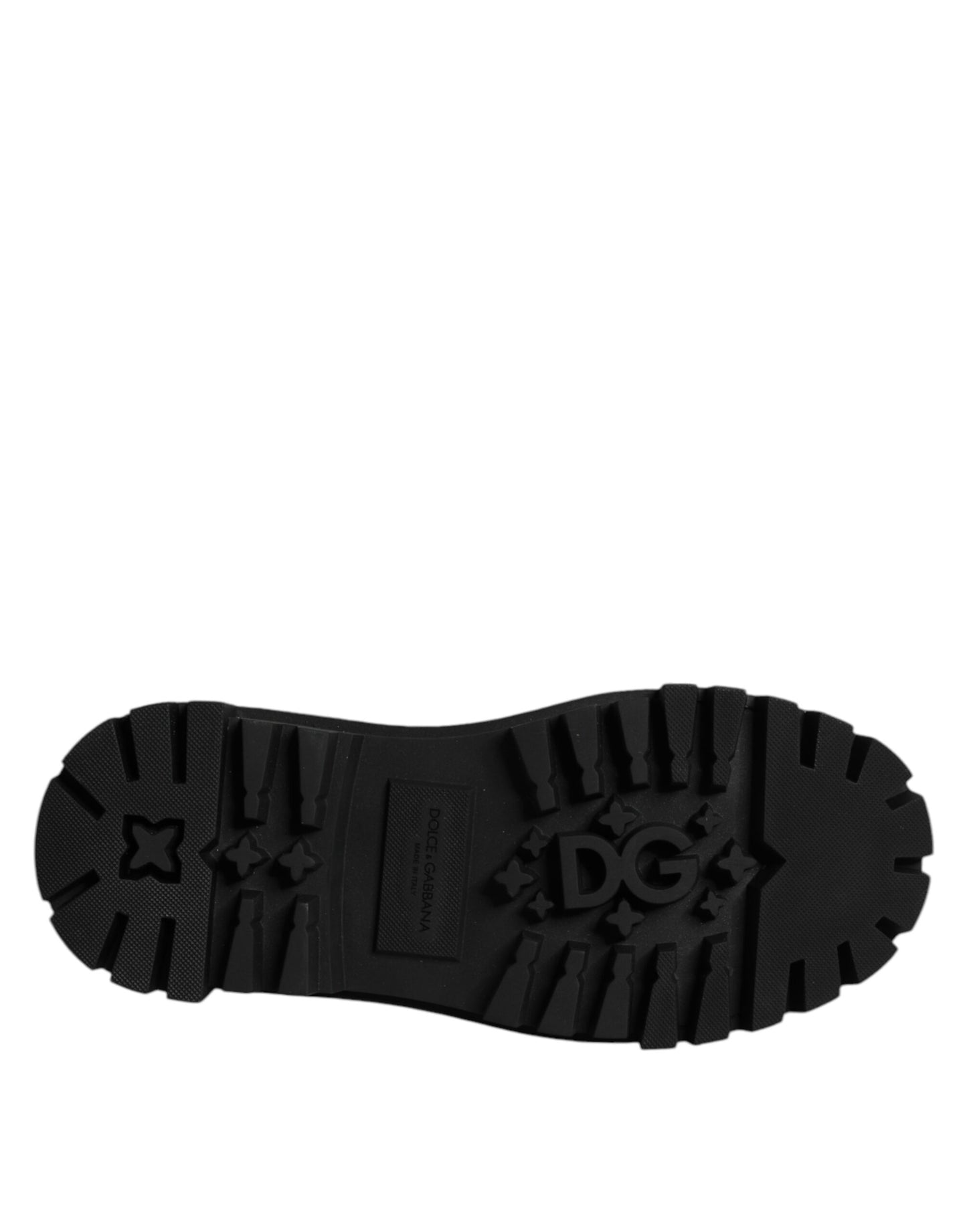 Dolce & Gabbana Red Leather Lace Up Trekking Dress Shoes Dolce & Gabbana