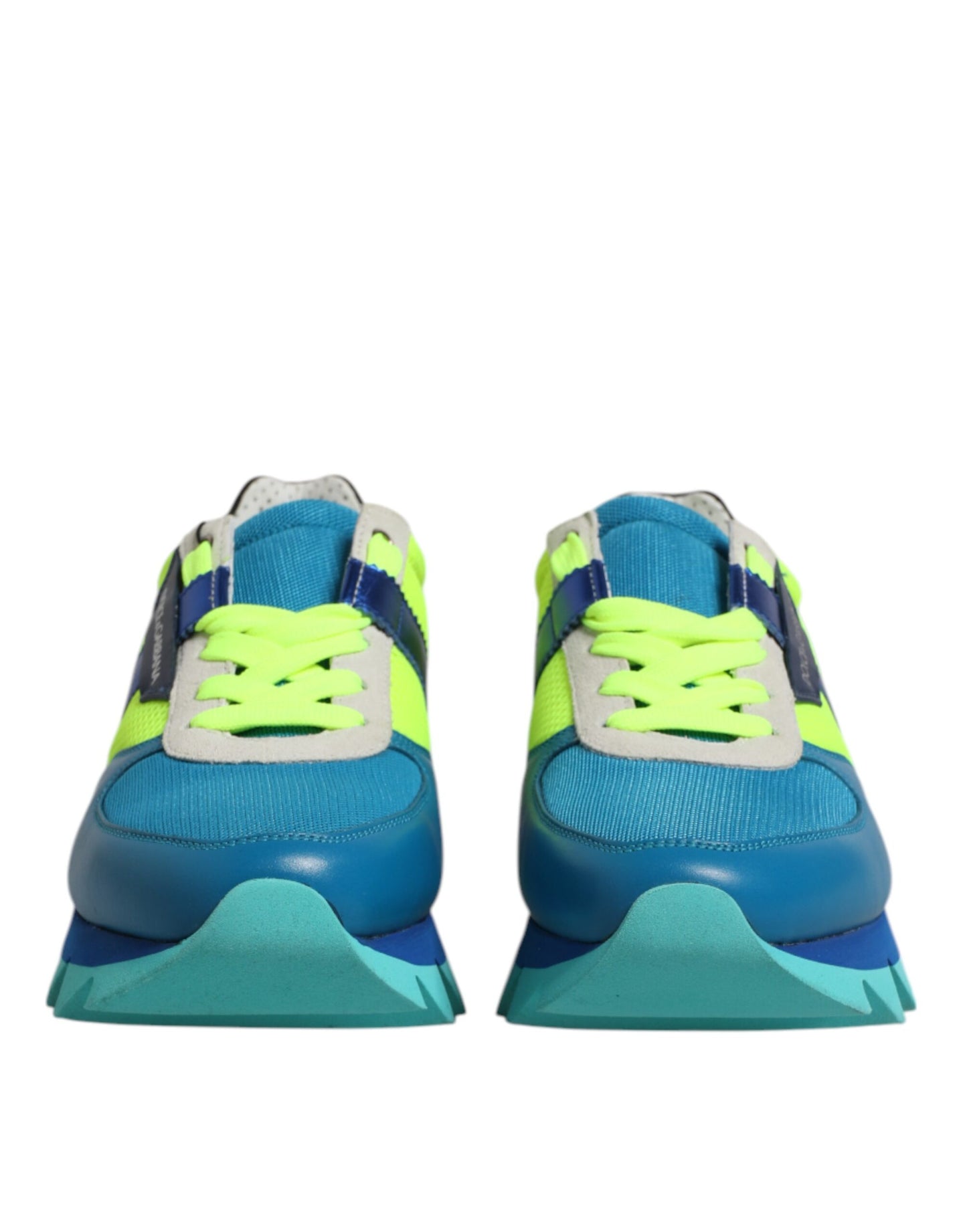 Dolce & Gabbana Multicolor Leather Low Top Men Sneakers Shoes Dolce & Gabbana