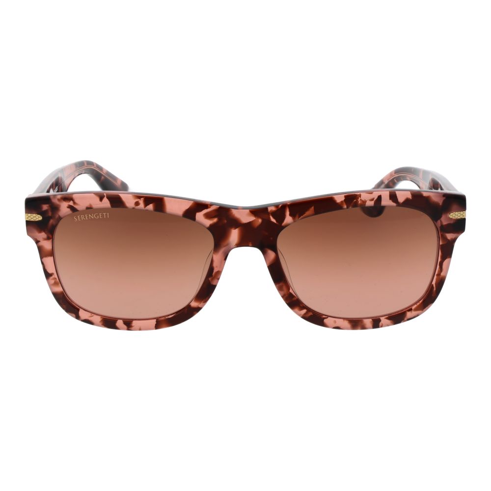 Serengeti multicolor plastic sunglasses with vibrant frames and dark tinted lenses, stylish and lightweight for casual wear.