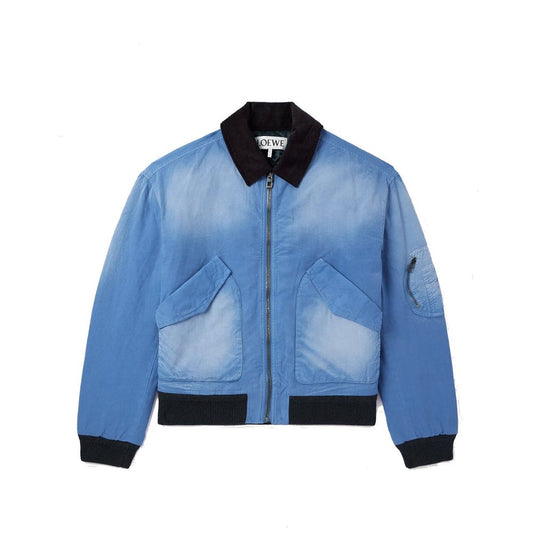 Loewe Padded Cotton Bomber Jacket Loewe