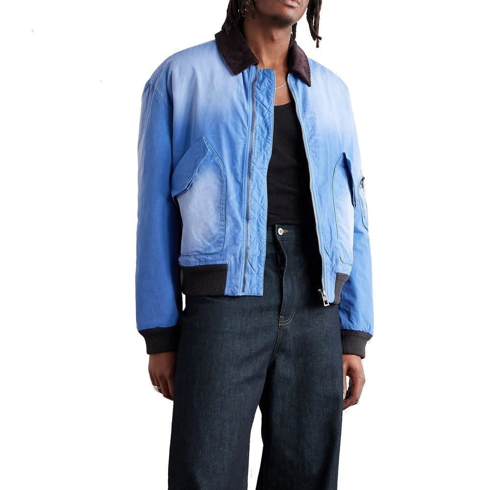 Loewe Padded Cotton Bomber Jacket Loewe