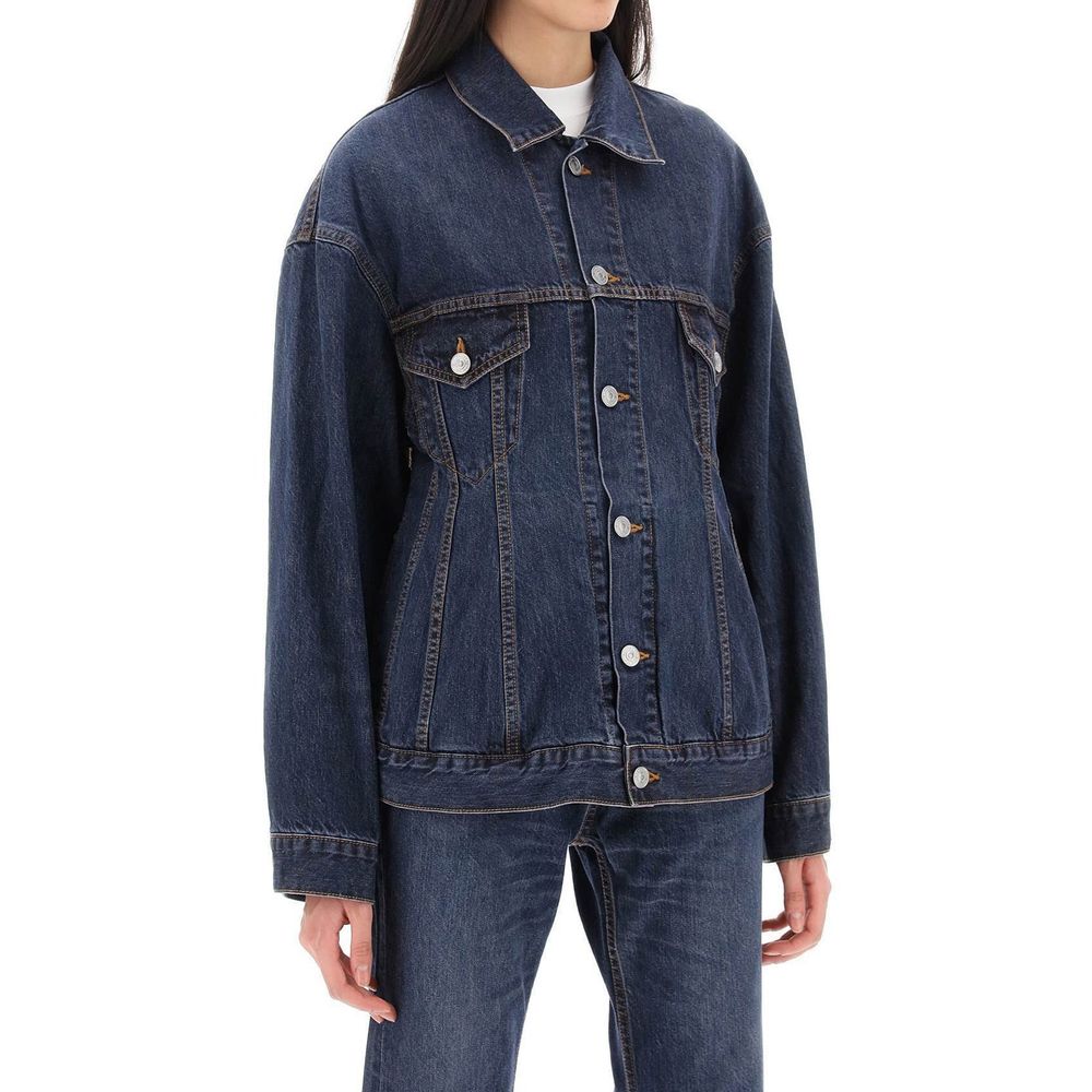 Balenciaga 'Hourglass' Denim Jacket Balenciaga