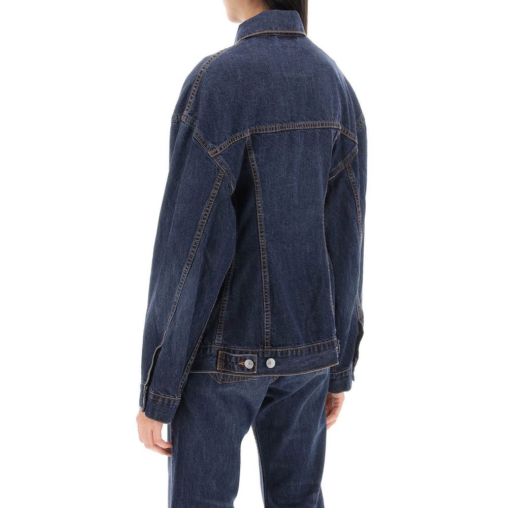 Balenciaga 'Hourglass' Denim Jacket Balenciaga