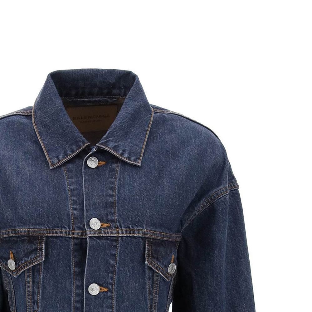 Balenciaga 'Hourglass' Denim Jacket Balenciaga