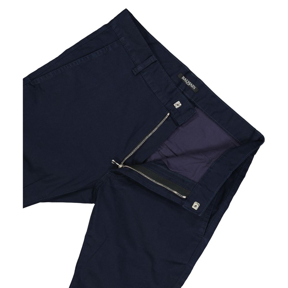 Balmain Slim Cotton Pants Balmain
