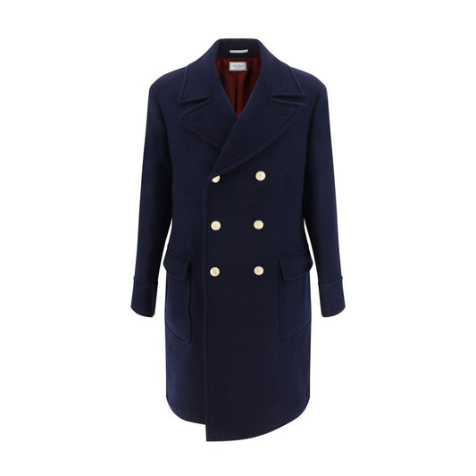 Brunello Cucinelli Martingale Double-Breast Coat Brunello Cucinelli