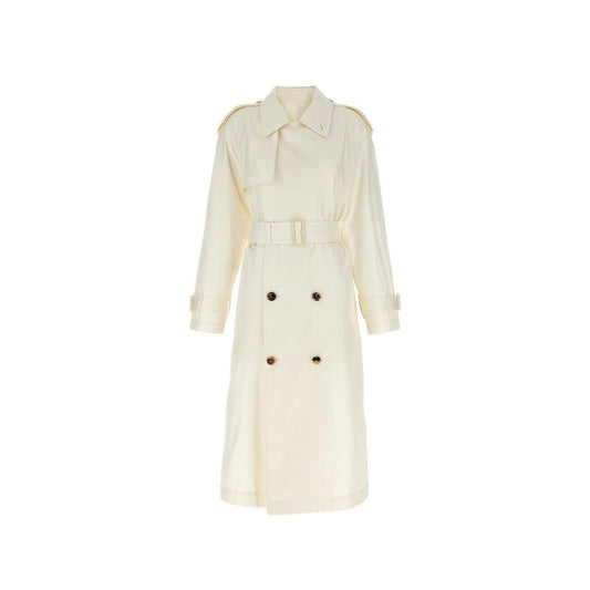 Burberry Silk Trench Coat Burberry