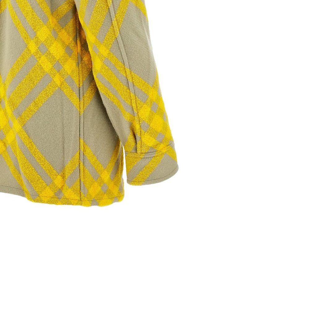 Burberry Wool Checked Jacket Burberry
