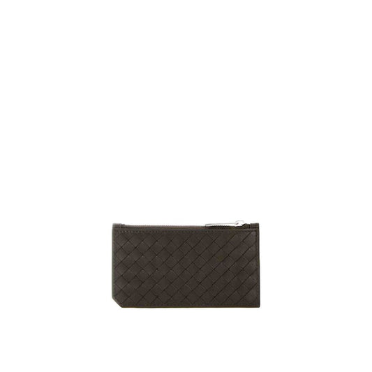 Bottega Veneta Intrecciato Leather Card Holder Bottega Veneta
