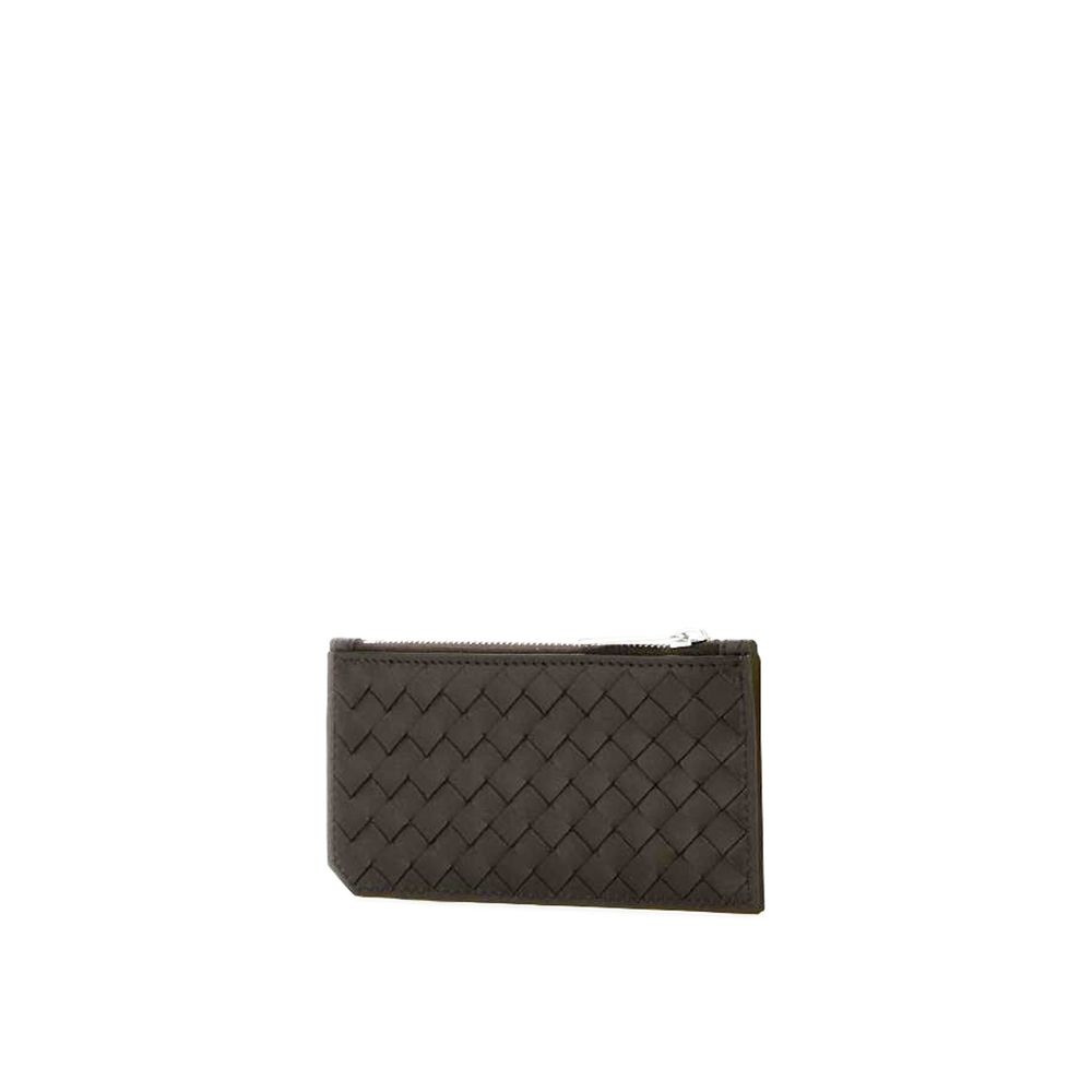 Bottega Veneta Intrecciato Leather Card Holder Bottega Veneta