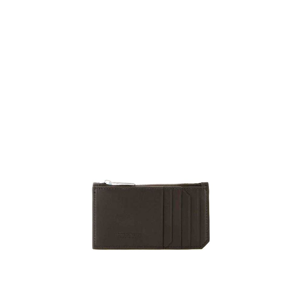 Bottega Veneta Intrecciato Leather Card Holder Bottega Veneta