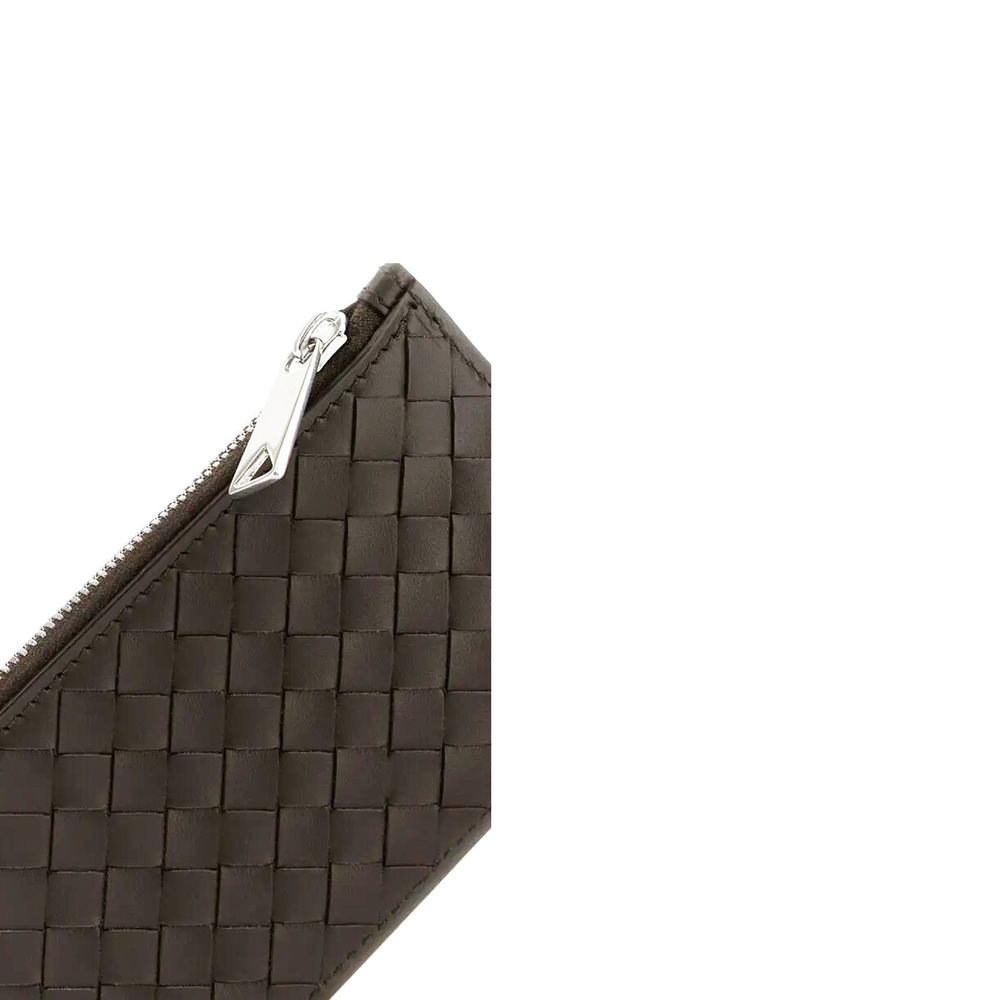 Bottega Veneta Intrecciato Leather Card Holder Bottega Veneta