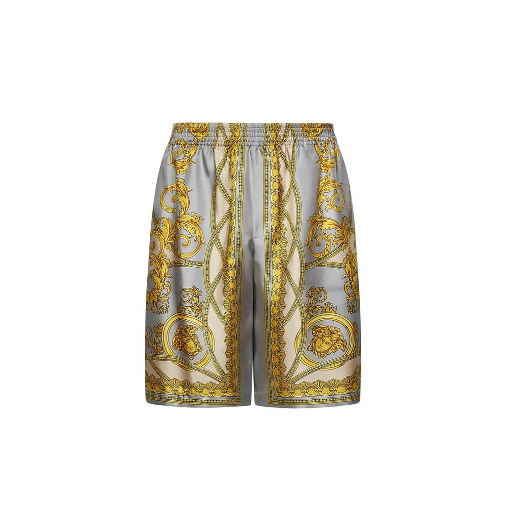 Versace La Coupe Des Dieux Silk Shorts Versace