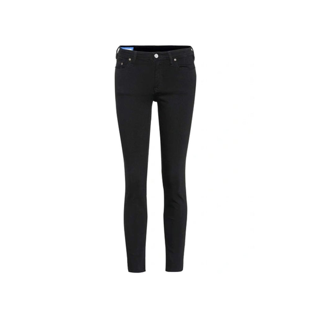 Acne Studios Black Cotton Skinny Jeans