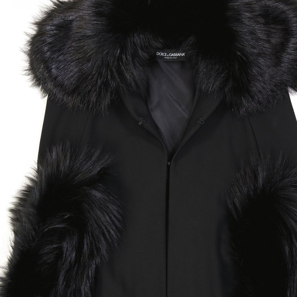 Dolce & Gabbana Fur Long Coat Dolce & Gabbana