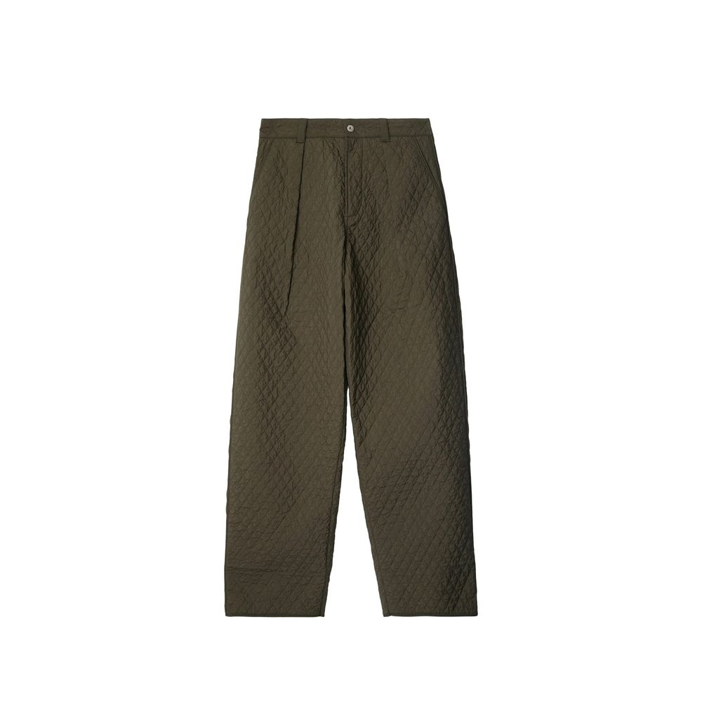 Burberry Quilted Pleated Pants Burberry