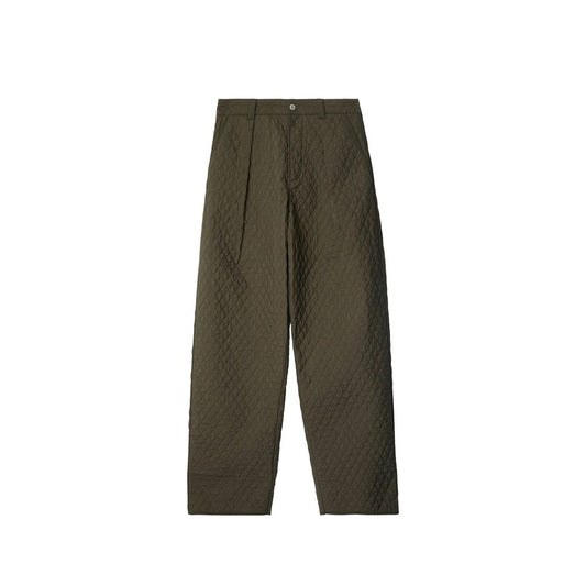 Burberry Quilted Pleated Pants Burberry
