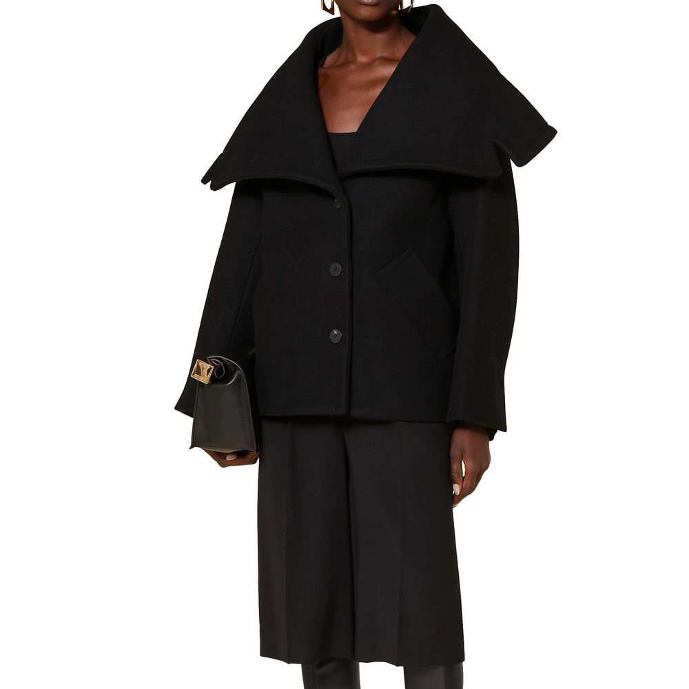 Jacquemus Le Caban Caruso Draped-collar Jacket Jacquemus