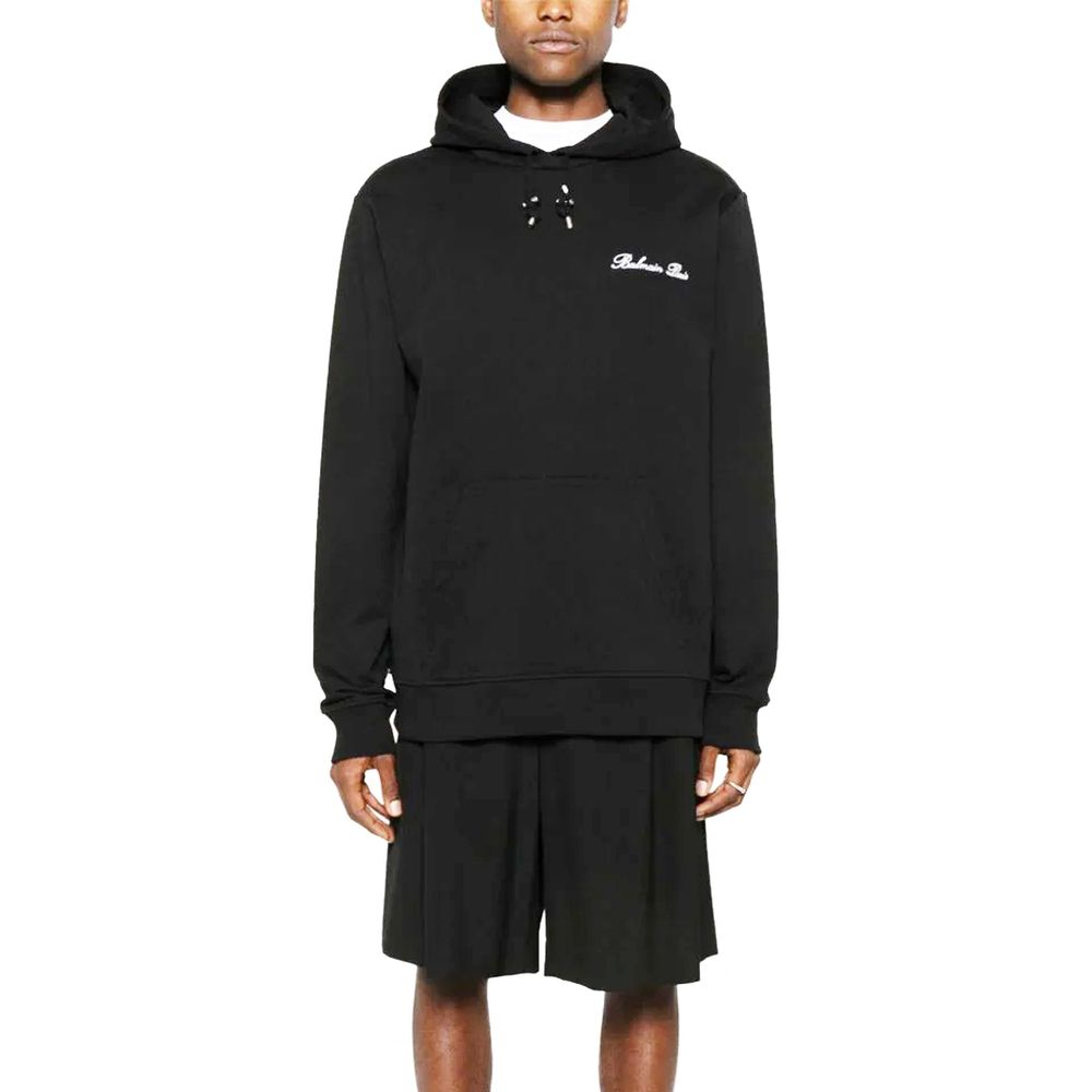 Balmain Cotton Logo Sweatshirt Balmain