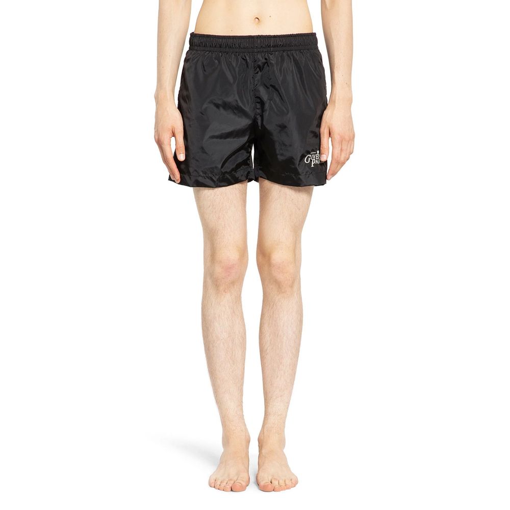 Givenchy Logo-Embroidered Swim Shorts Givenchy
