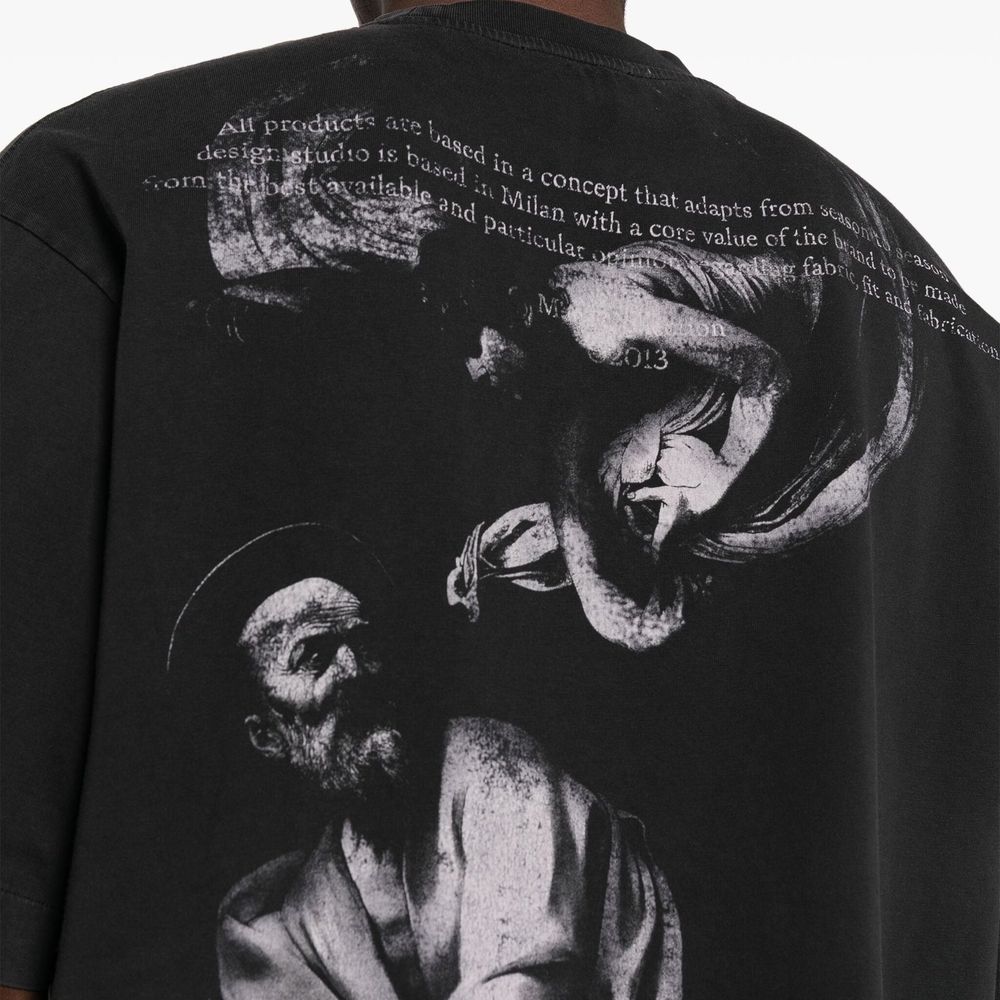 Off-White Off White S.Matthew Skate Logo-Print T-Shirt Off-White