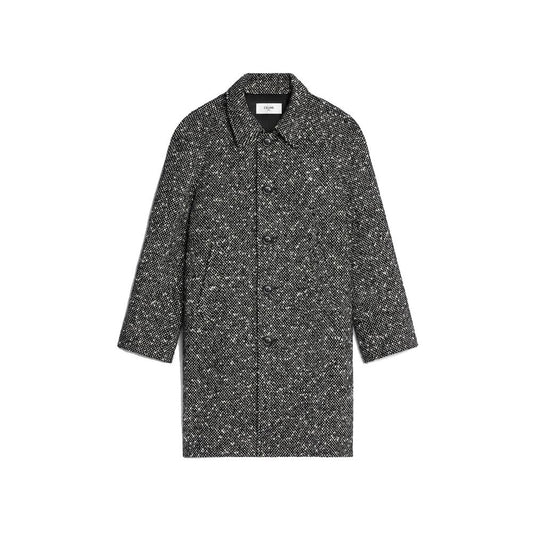 Celine Céline Camden Wool Tweed Coat Celine