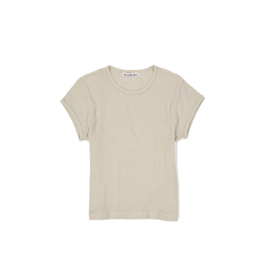 Acne Studios Beige Cotton T-Shirt Acne Studios