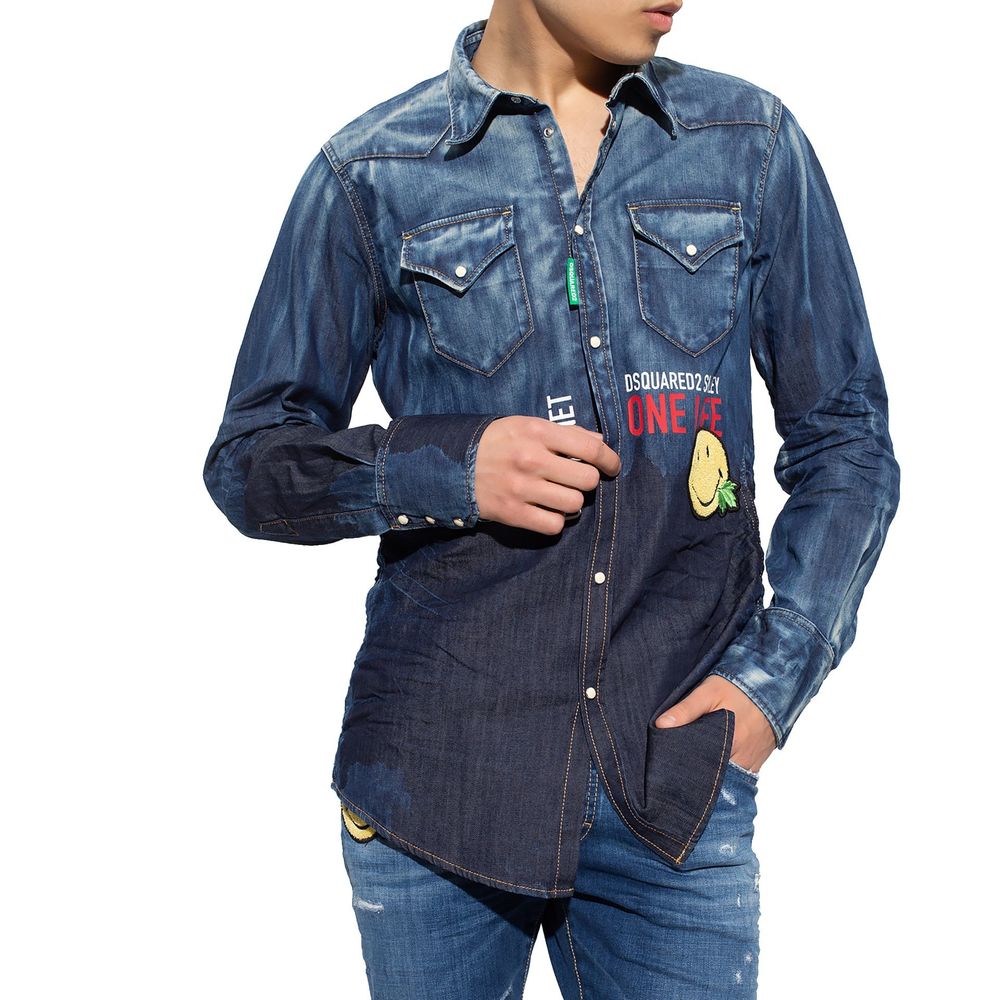 Dsquared² x Smiley Denim Shirt Dsquared²