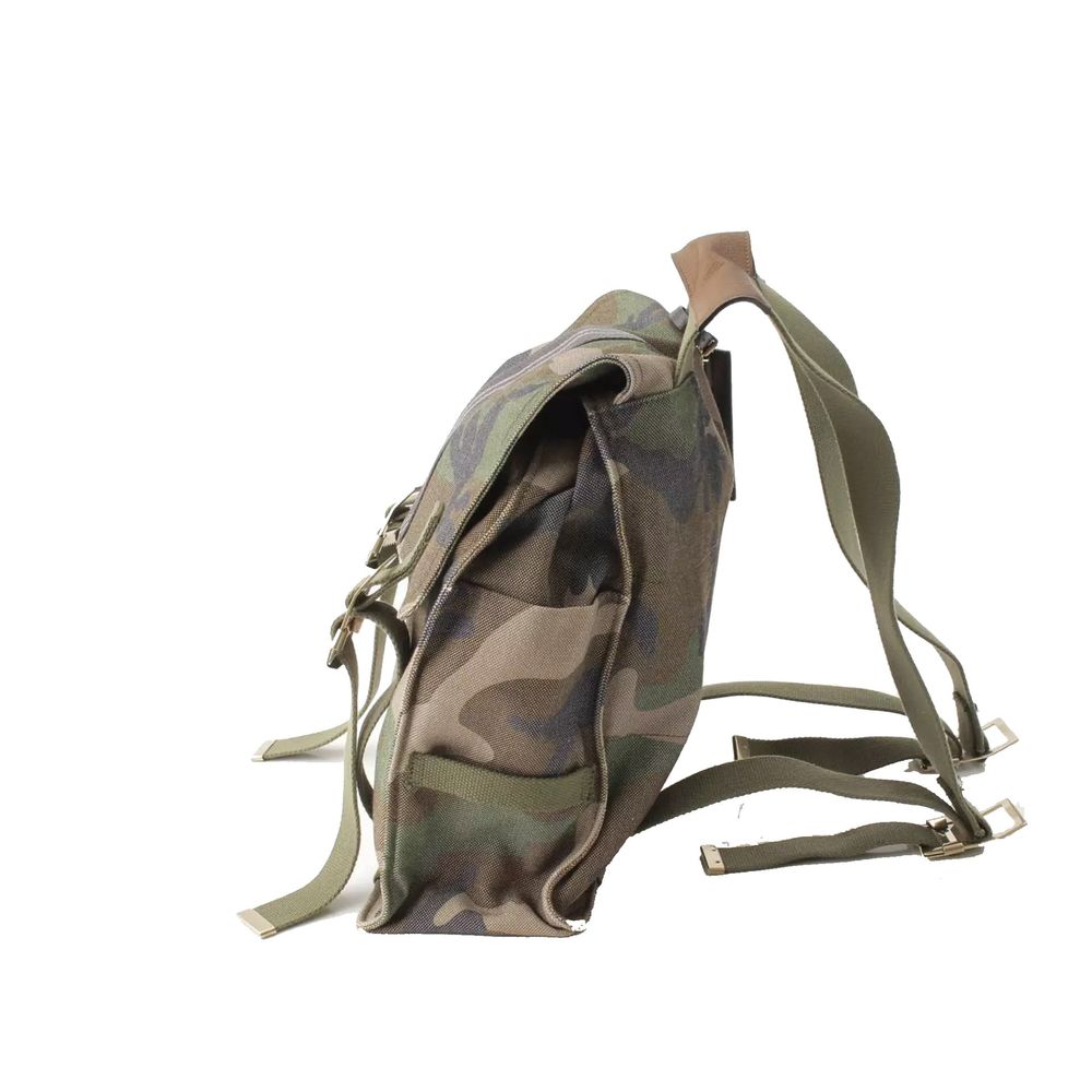 Valentino Military Canvas Backpack Valentino