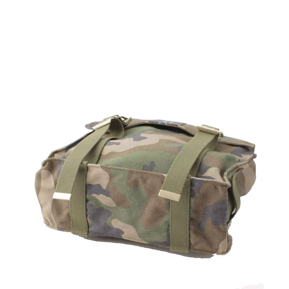 Valentino Military Canvas Backpack Valentino