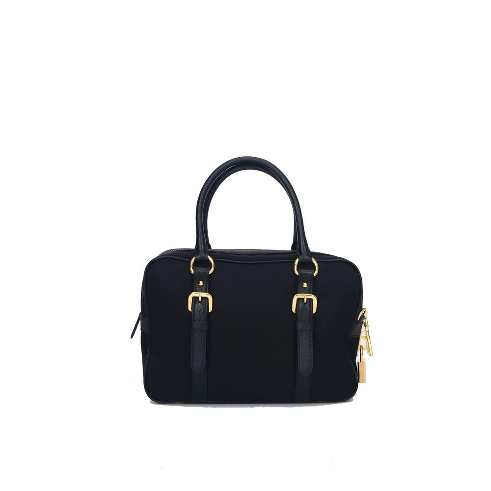 Prada Logo Nylon Top Hand Bag Prada