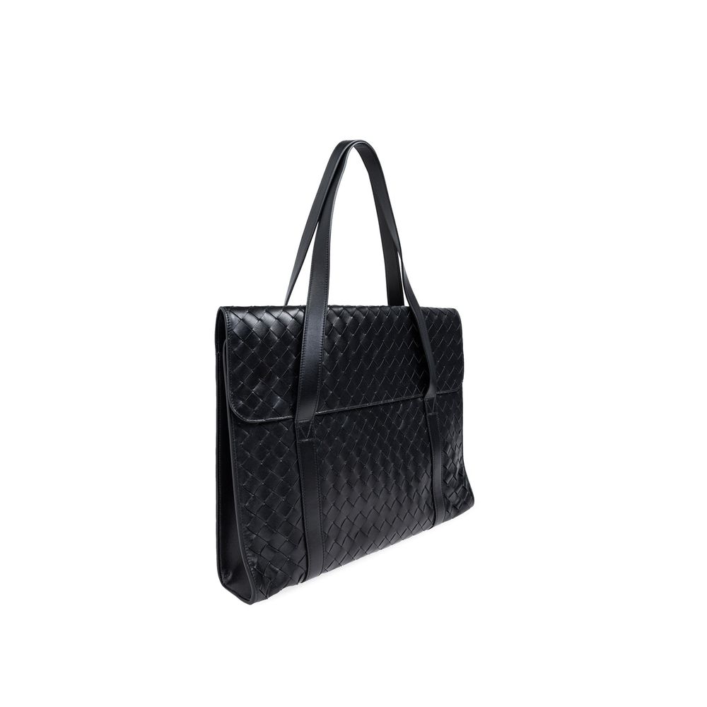 Bottega Veneta Intrecciato Leather Briefcase Bottega Veneta