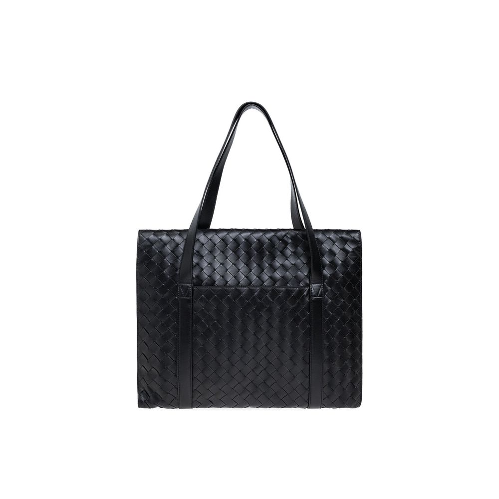 Bottega Veneta Intrecciato Leather Briefcase Bottega Veneta