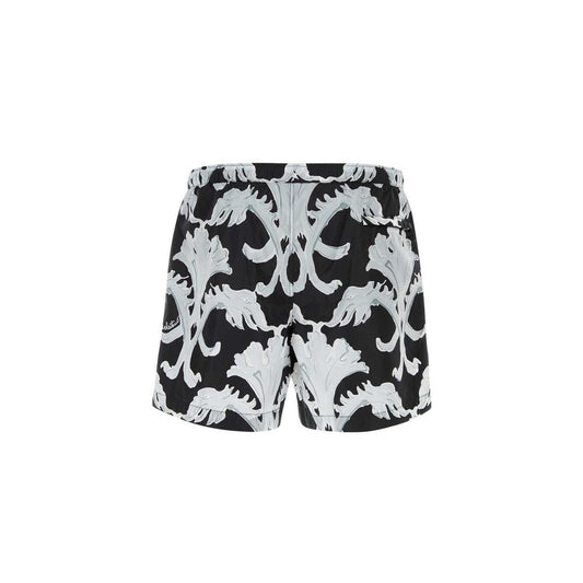 Valentino Metamorphos Wall-Print Swim Shorts Valentino