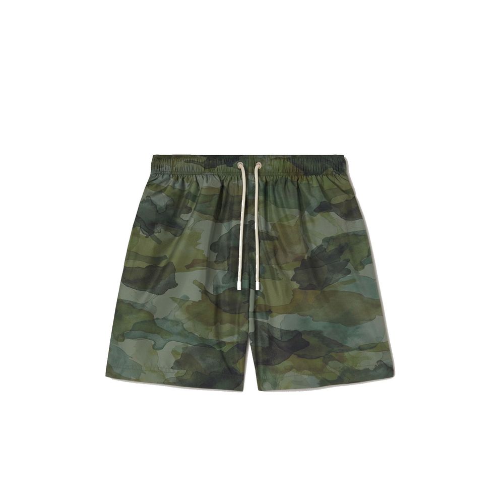 Palm Angels Camouflage Swim Shorts Palm Angels