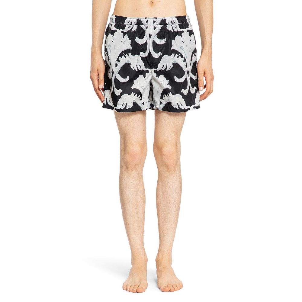Valentino Metamorphos Wall-Print Swim Shorts Valentino